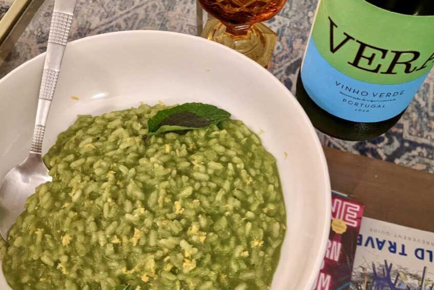 spring_risotto_and_chicken_broth